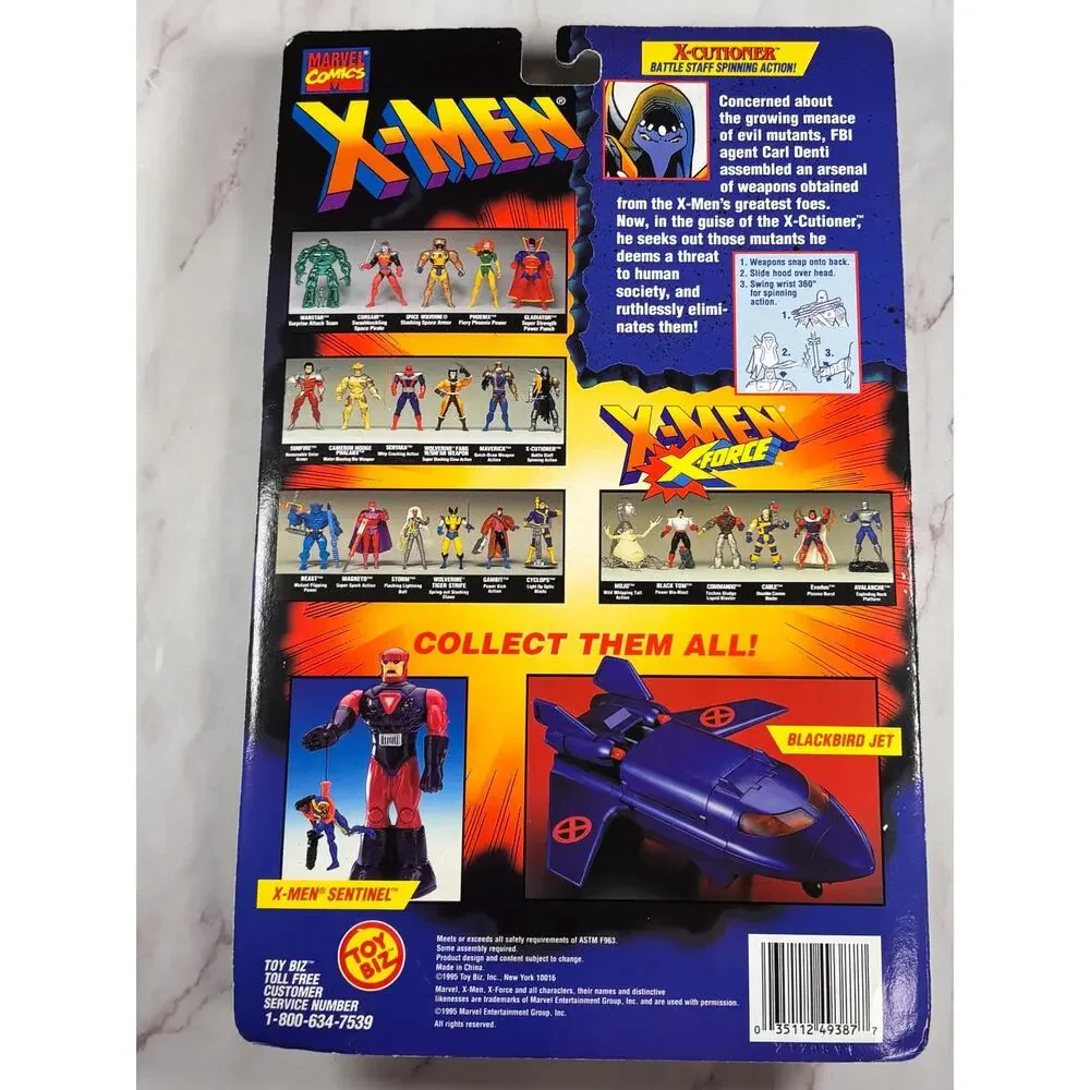 X-Cutioner Mutant Genesis Series ToyBiz Marvel X-Men 1995 5